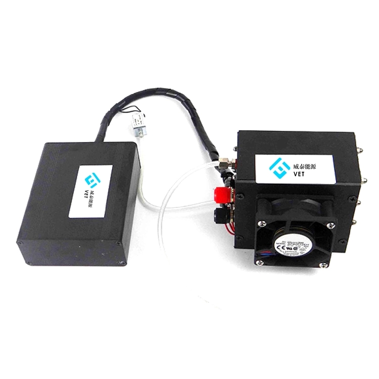 उच्च दक्षता उच्च गुणवत्ता 200w 15v धातु ईंधन सेल यूएवी हाइड्रोजन ईंधन सेल किट